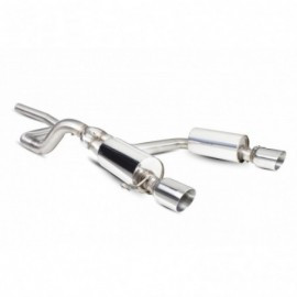 CatBack Opel Vauxhall Corsa D VXR Nürburgring Non-resonated