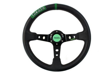 Sport steering wheel PRO 350mm offset:80mm Takata PVC