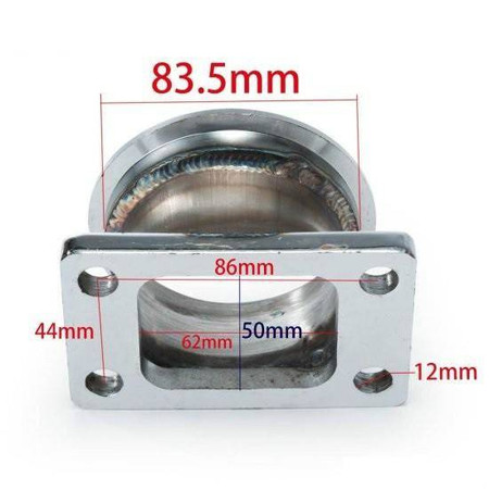 Turbo Flange T3 to 3" V-Band SS