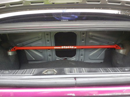 Rear Strut Bar BMW 3 E36 Compact Black