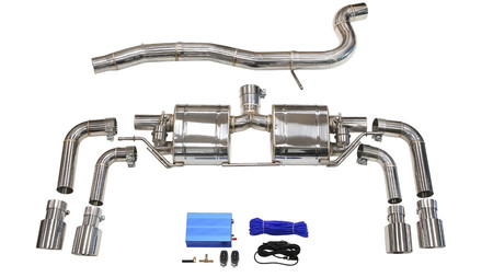 VW MK7R 7.5R 2.0T Active Exhaust System (Active Cat-Back)