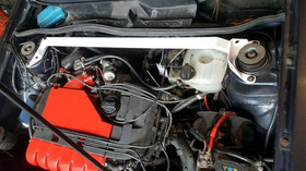 Strut Bar VW Golf 1 Black