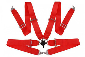 Racing harness 4-point 3" red – Quick