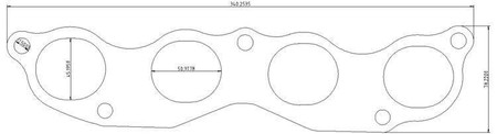 Exhaust Manifold Flange Honda K20A2