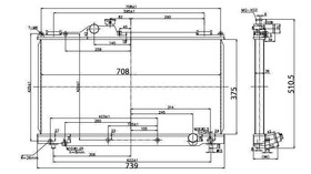 Sportowa chłodnica wody Lexus IS300 01-05 Manual