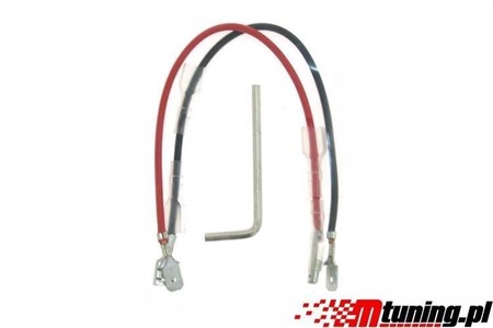 PRO sport steering wheel 350 mm black leather – 0 mm offset