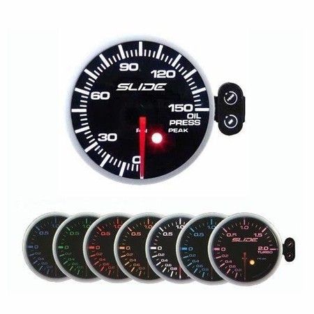 AUTO GAUGE SLIDE PK - SC 52mm - OIL PRESSURE