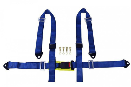 Racing harness 4-point 2" blue – E4 homologation