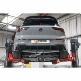 CatBack Volkswagen Golf Mk8 GTI Clubsport wyciszony Predator