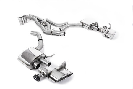 Front Pipe-back Audi RS7 C8 4.0 V8 bi-turbo ( OPF/GPF Models ) 2019 - 2025 Milltek Sport