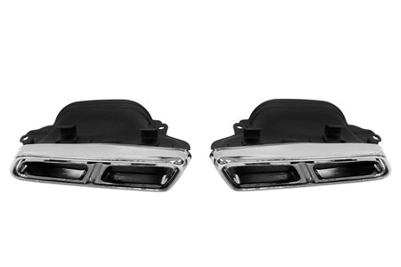 Exhaust tip 285×80 mm, inlet 160×100 mm – Mercedes W212