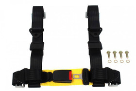 Racing harness 4-point 2" black – E4 homologation