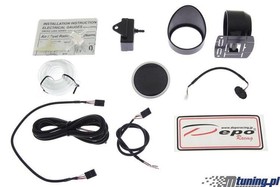 Gauge 52mm Turbo Electric 1-2 BAR Depo PK