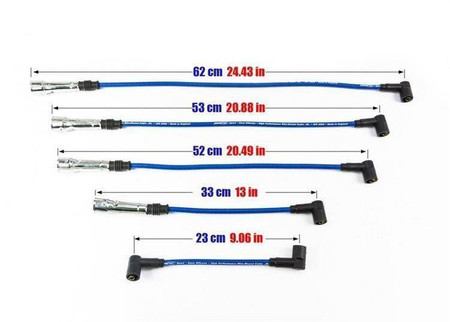 Ignition Leads Porsche 924 GT Turbo 2.0L 75-80 Blue