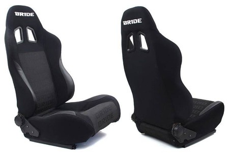 Racing seat RAPID Bride Velvet Black