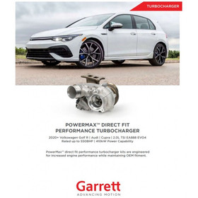 Turbosprężarka Garrett 550KM POWERMAX 921474-5001S GT2563 VAG 2.0L 8Y MK8 EA888 EVO4