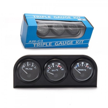 3-in-1 gauge set ( oil temperature. water temperature. oil pressure )