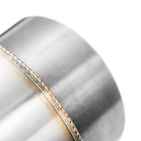 Sport Exhaust Muffler RM02 54mm Round – Embossed, Universal, Stainless Steel T304