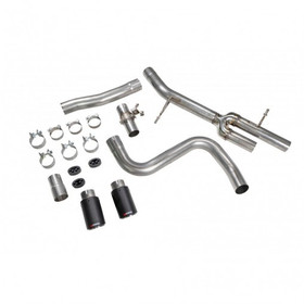 CatBack Ford Fiesta ST MK8 GPF Predator GPF-back Resonated with Electronic Valve