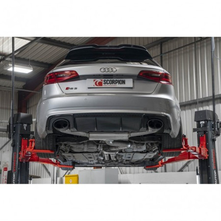 CatBack Audi RS3 8V 15-17 wyciszony bez zaworów