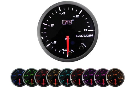 Zegar Volt 60mm 10 kolorów PK Auto Gauge