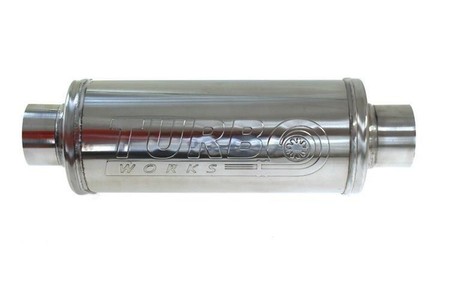 Center Muffler 51mm TurboWorks RS 409SS 450mm