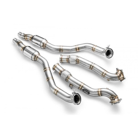 Downpipe Audi S6 S7 RS6 RS7 C7 4G 4.0 TFSI 2012-2017 V8 Biturbo Quattro z katalizatorem EURO 3 200 CPSI