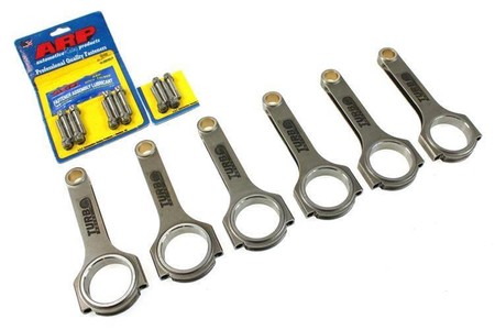 Forged Connecting Rods Volkswagen VR6 R32 164mm H-Beam 20mm AISI 4340 – Golf IV, Golf V, Passat B5.5