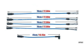 Ignition Leads Audi A6 Coupe Carbiolet 1.8-2.8L 89-00 Red