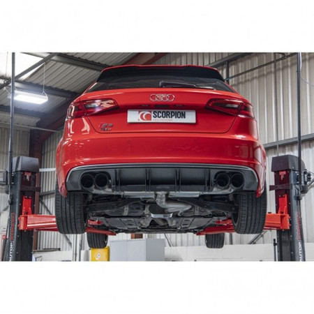 CatBack Audi S3 2.0T 8V (3 Door & Sportback) Facelift Non-GPF Model Resonated Non-valved