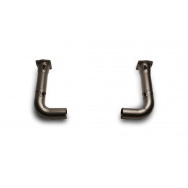 Porsche 911 Turbo (997) Link-pipe Set (Titanium) Akrapovic