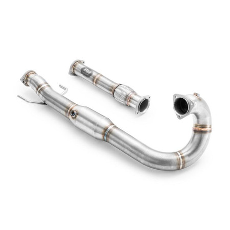 Downpipe Saab 9-5 Mk1 Mk2 2.0T 2.3T B205 B235 z katalizatorem EURO 3 200 CPSI