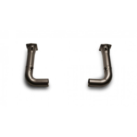 Porsche 911 Turbo (997) Link-pipe Set (Titanium) Akrapovic