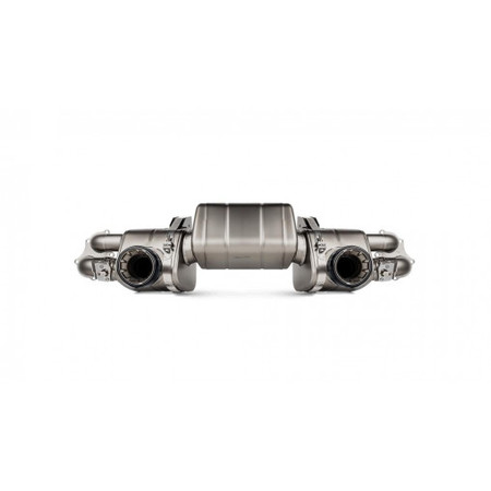 Porsche 718 Cayman GT4/Spyder Slip-On Race Line (Titanium) Akrapovic