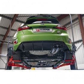 CatBack Ford Fiesta ST MK8.5 GPF Predator GPF-back Non-resonated with Electronic Valve
