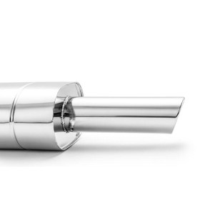 Universal elliptical muffler E111 50 without embossing