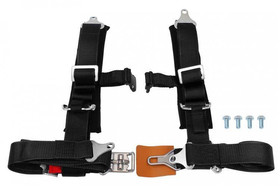 Racing harness 4-point 2" black – DTM