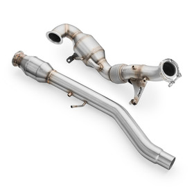 Downpipe Skoda Karoq 2.0 TSI OPF/GPF with OBD catalytic converter and muffler