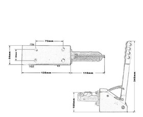 Hydraulic Handbrake B04 Top