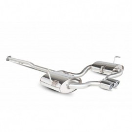 CatBack Mini Cooper S R52/R53 Non-resonated