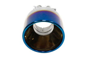 Exhaust tip 127 mm, inlet 67 mm – polished, burnt