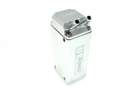 Oil Catch Tank 9mm Silver Square D1Spec