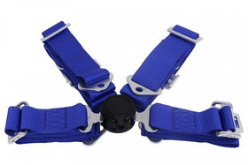 Racing harness 4-point 2" blue – with Quick Release mechanism