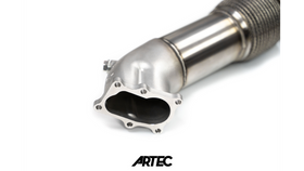 Nissan RB25 4" To 3.5" Cast Downpipe + Mild Pipe