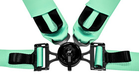 Pasy sportowe SLIDE V2 Quick miętowe 4p 3"