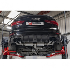 CatBack Audi S3 2.0T 8V Saloon Facelift Non-GPF Resonated with Electronic Valves