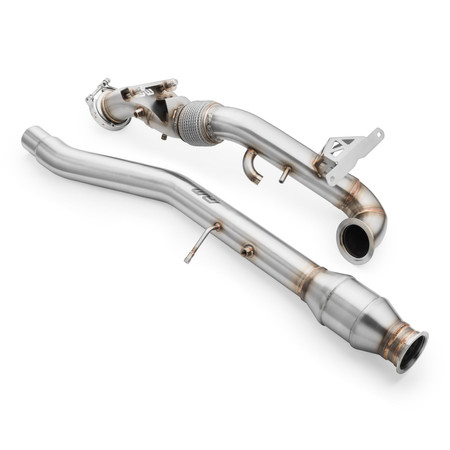 Downpipe Audi Q2 2.0 TSI OPF/GPF with muffler