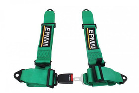 Sport Racing Harness 4-Point 3 Inch Green – EPMAN