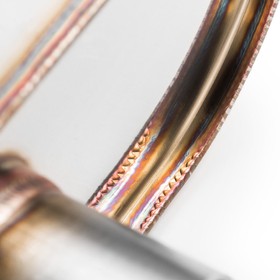 Sportowy Tłumik Przelotowy E002 Eliptyczny – Przetłoczony, Uniwersalny, Stal Kwasoodporna T304