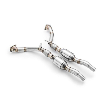 Downpipe Audi A6 S6 Allroad C5 2.7 T z katalizatorem EURO 4 100 CPSI